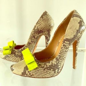 Blonde Ambition Stiletto Heels